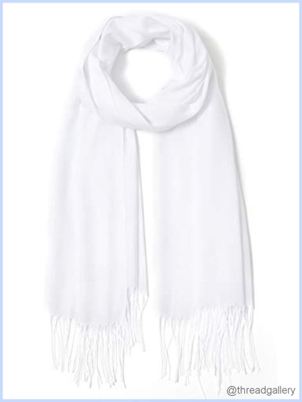 Pashmina Shawl Wrap Scarf Polyester Fringed Evening Wedding